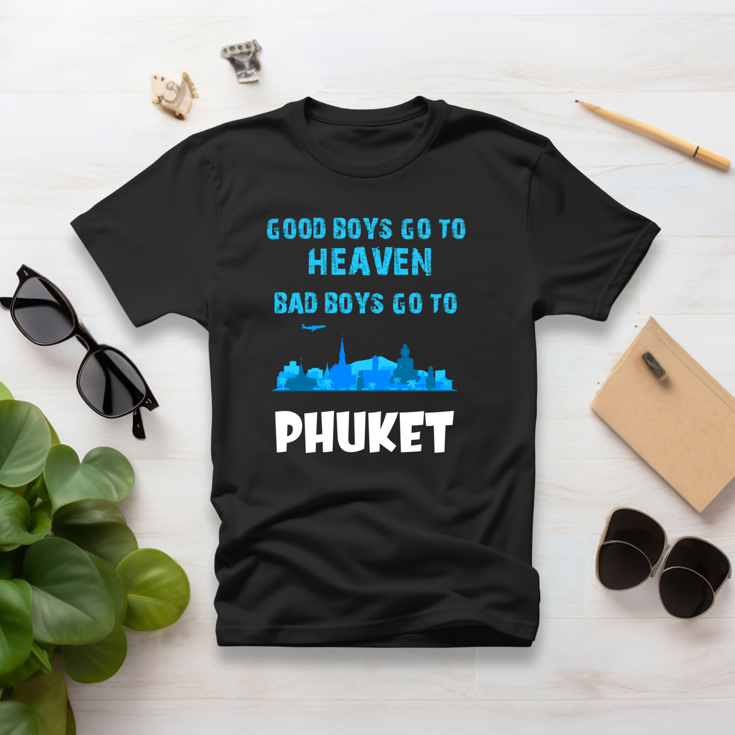 Bad Boys to Phuket Half Sleeve Tshirt