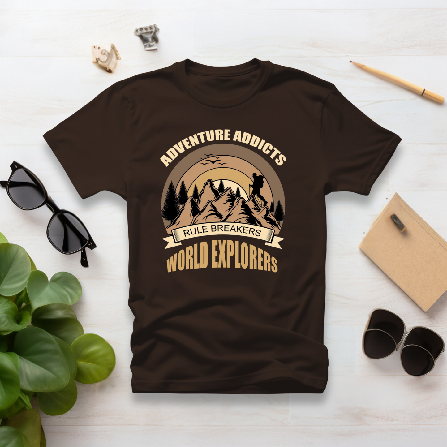 Adventure Addicts Explorers Half Sleeve Tshirt