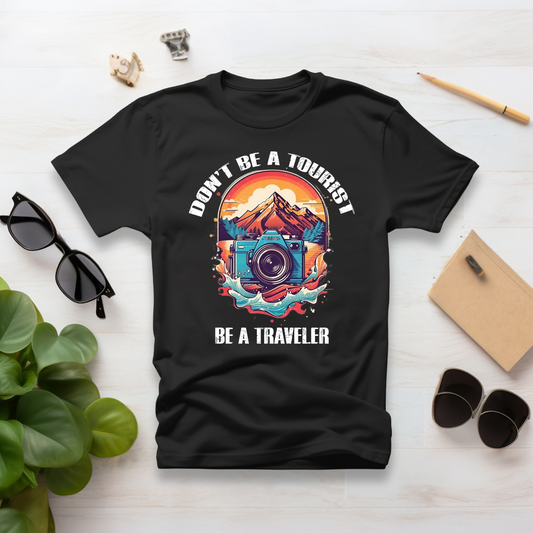 Be a Traveler Half Sleeve Tshirt