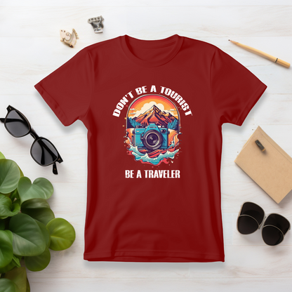 Be a Traveler Half Sleeve Tshirt