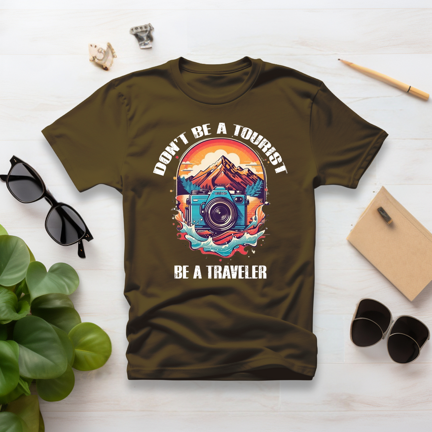 Be a Traveler Half Sleeve Tshirt