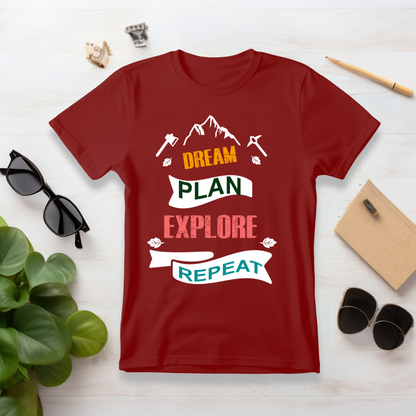 Dream Planner Half Sleeve Tshirt