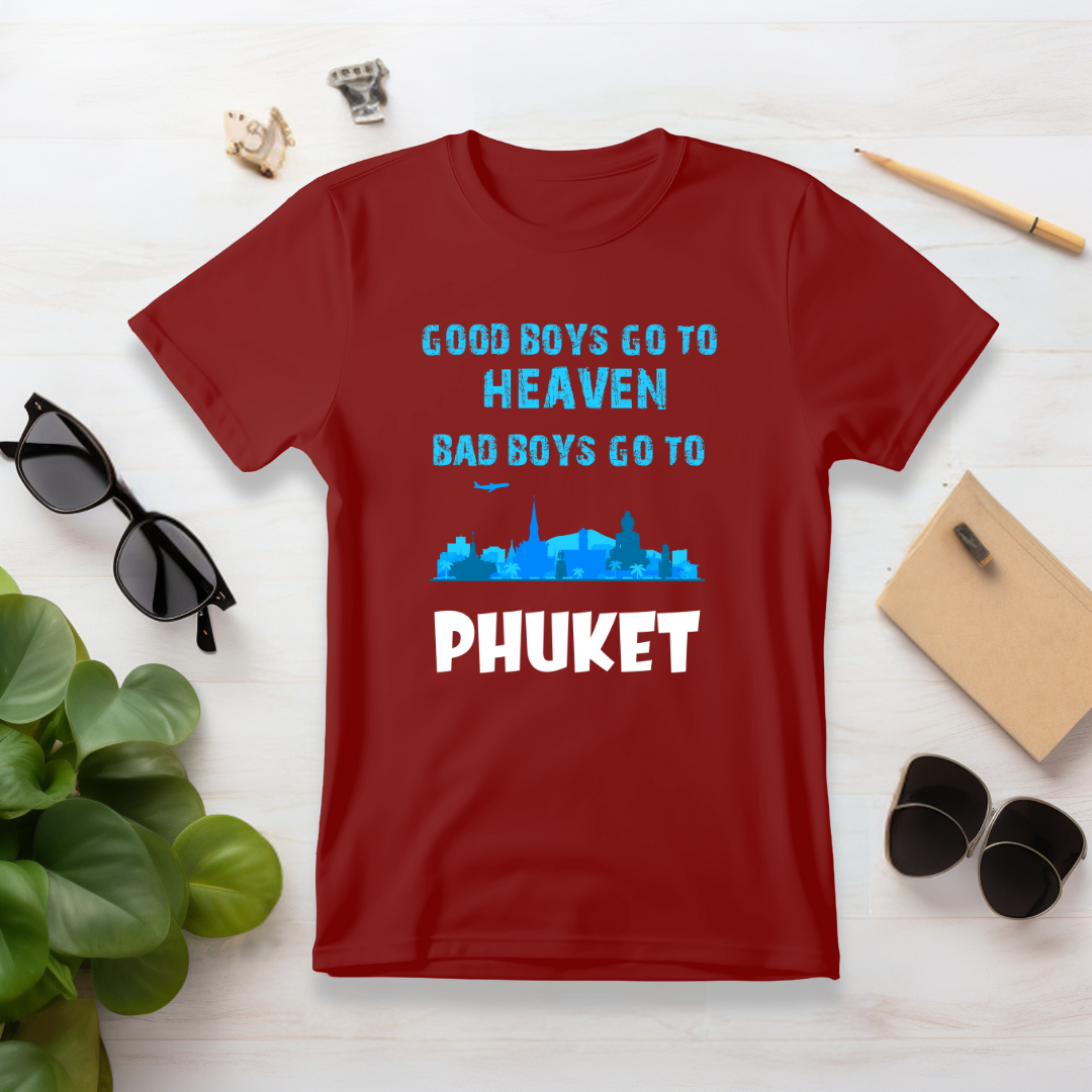 Bad Boys to Phuket Half Sleeve Tshirt