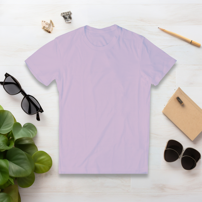 Lavender Half Sleeve Tshirt