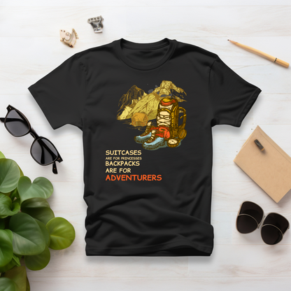 Backpack Explorer Half Sleeve Tshirt