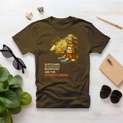 Backpack Explorer Half Sleeve Tshirt