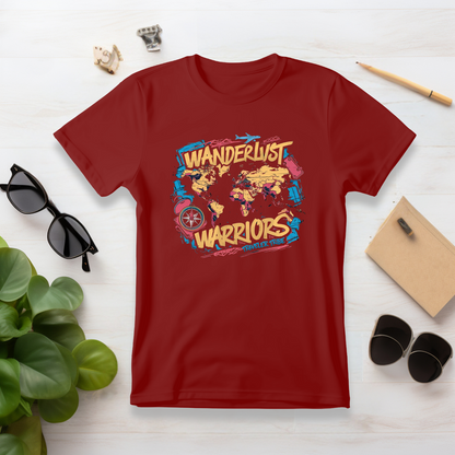 Wanderlust Warriors Half Sleeve Tshirt