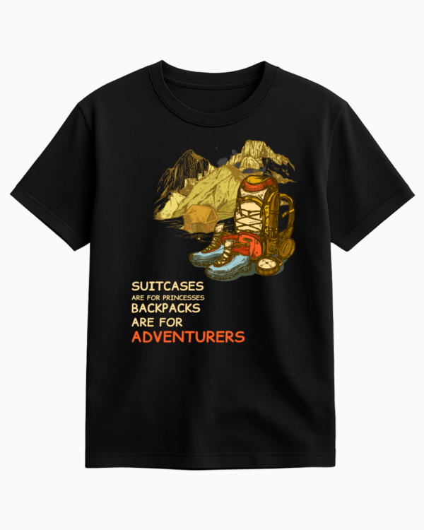 Backpack Explorer Half Sleeve Tshirt