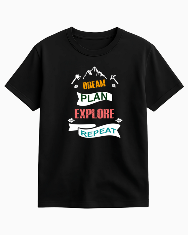 Dream Planner Half Sleeve Tshirt